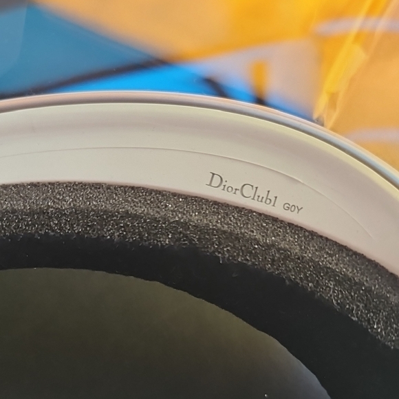 Dior Club1 Blue Visor